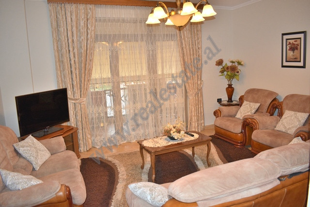 Two bedroom apartment for rent in Skender Luarasi street in Tirana.
The apartment is located on the